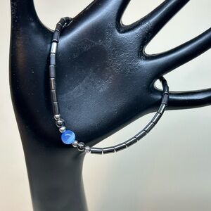 Hematite Beaded Bracelet